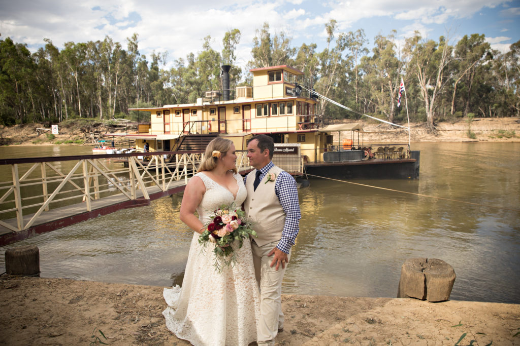 Echuca Weddings - PS Emmylou Wedding