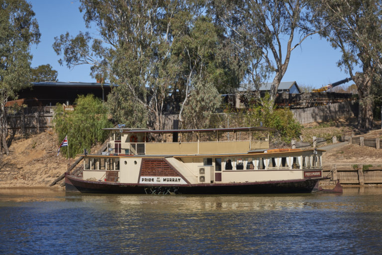 POM at Dock, rear view
